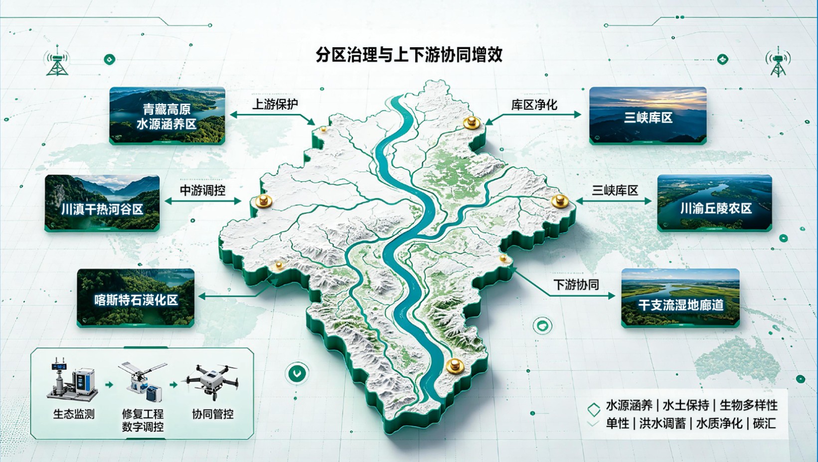长江上游生态屏障功能韧性协同倍增技术体系
